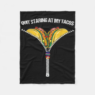 Fiesta Cinco de Mayo Grappige Mexicaan staart naar Fleece Deken