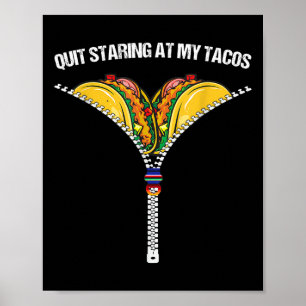 Fiesta Cinco de Mayo Grappige Mexicaan staart naar Poster