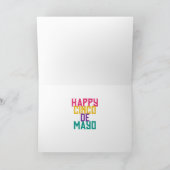 Fiesta Cinco De Mayo Guinee Wenskaart Kaart (Binnen)