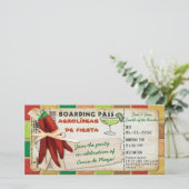 Fiesta Cinco De Mayo Instapass Uitnodiging (Staand voorkant)