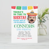 Fiesta, Cinco de mayo Invite met foto Kaart (Staand voorkant)