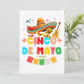 Fiesta Cinco de Mayo Kaart (Staand voorkant)