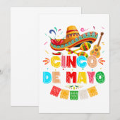 Fiesta Cinco de Mayo Kaart (Voorkant / Achterkant)