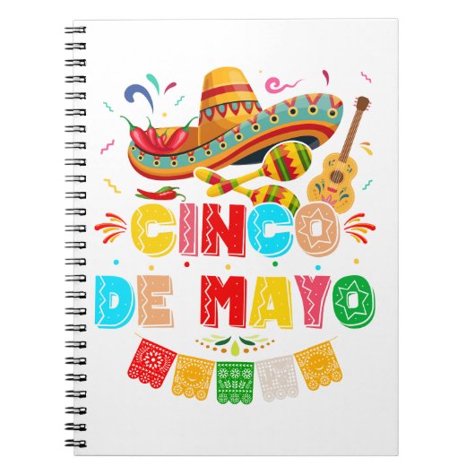 Fiesta Cinco de Mayo Notitieboek (Voorkant)