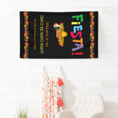 Fiesta! Cinco de Mayo Party (aanpasbaar) Spandoek (Insitu)