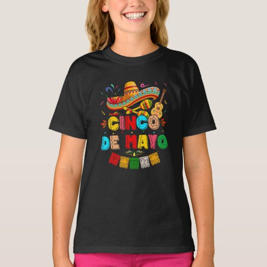 Fiesta Cinco de Mayo T-shirt (Voorkant)