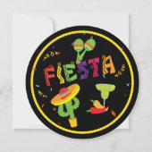 FIESTA Cinco de Mayo Uitnodiging voor het Feest (Voorkant)