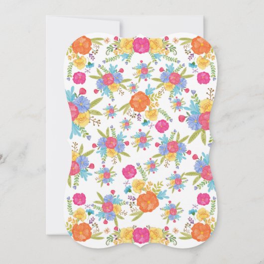 Fiesta, Cinco de mayo Verjaardag Kaart (Achterkant)