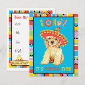 Fiesta Cocker Spaniel Kaart (Voorkant / Achterkant)