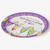 FIESTA Cocktails op maat Papieren Bordje (Gekanteld)