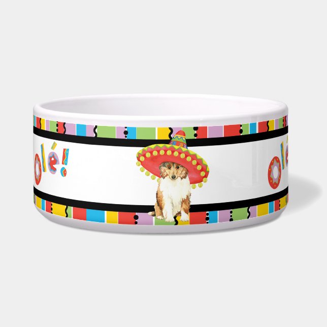 Fiesta Collie Bowl Voerbakje (Links)
