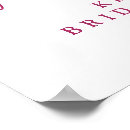 Fiesta Colorful Flowers Vrijgezellenfeest Welkom Poster (Hoek)