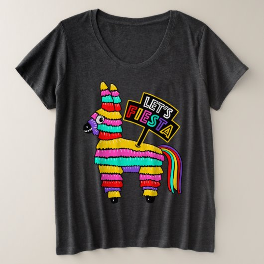 Fiesta Colorful Piñata T-Shirt (Design voorkant)