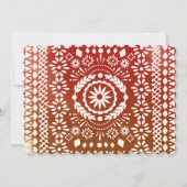 Fiesta Couples Douche Uitnodiging Taco Over Liefde (Achterkant)