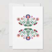 Fiesta Couples Douche Verloving Mexicaans Uitnodig Kaart (Achterkant)