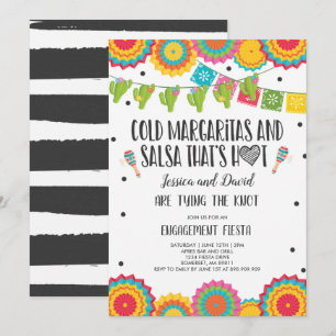 Fiesta Couples Engagement Party Bridal Fiesta  Kaart
