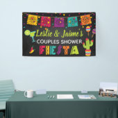 Fiesta Couples Shower Banner met Margarita (Beurs)