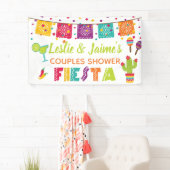 Fiesta Couples Shower Banner - Witte achtergrond (Insitu)