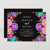 Fiesta Couples Shower Invitation Briefkaart (Voorkant / Achterkant)