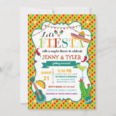 Fiesta Couples Shower Kaart (Voorkant)