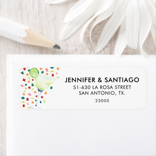 Fiesta Couples Verloving Etiket (Insitu)