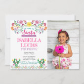 Fiesta, cumpleaños de Cinco de Mayo Kaart (Voorkant)