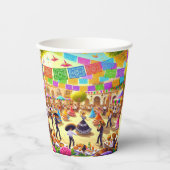 Fiesta Cup Papieren Bekers (Voorkant)