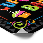 Fiesta CUPCAKE BAR Party Sign Print (Hoek)