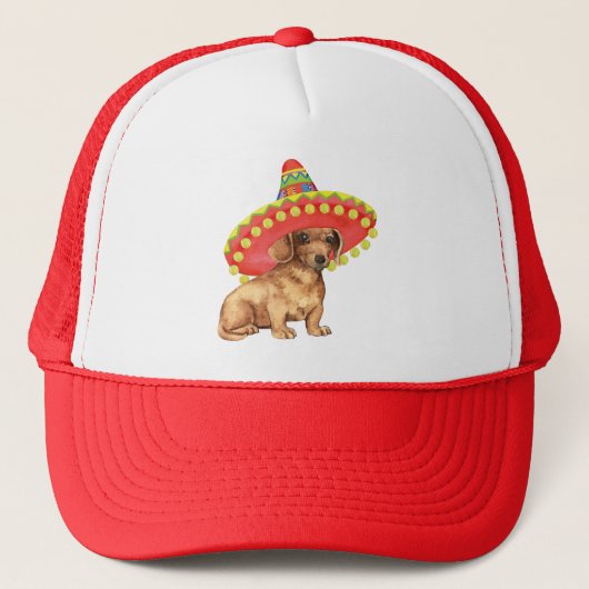 Fiesta Dachshund Trucker Pet (Voorkant)