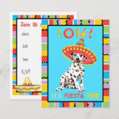 Fiesta Dalmatian Kaart (Voorkant / Achterkant)