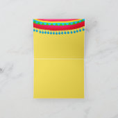 Fiesta Dankkaartjes Bedankkaart (Binnen)