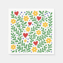 Fiesta de Amor Bold Kleurrijke Bloemen Huwelijk