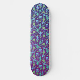 Fiesta de calaveras persoonlijk skateboard