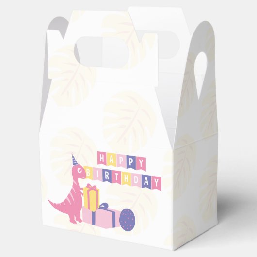 Fiesta de Dinosaurio Bedankdoosjes (Geopend)