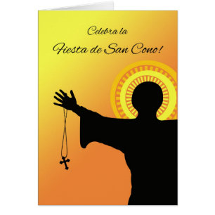 Fiesta de San Cono, Feast Day Card voor St. Cono