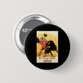 Fiesta de Toros in Spanje Ronde Button 5,7 Cm (Voorkant /achterkant)