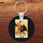 Fiesta de Toros in Spanje Sleutelhanger (Voorkant)
