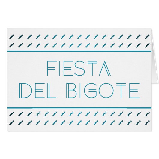 Fiesta Del Bigote (Voorkant Horizontaal)
