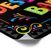 Fiesta DESSERT BAR Party Sign Print (Hoek)
