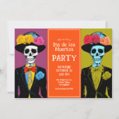 💀 Fiesta Dia de Muertos Kaart (Voorkant)