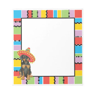 Fiesta Doberman Pinscher Notepad Notitieblok