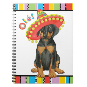 Fiesta Doberman Pinscher Notitieboek