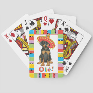 Fiesta Doberman Pinscher-speelkaarten Pokerkaarten