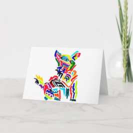 Fiesta Dog Card Bedankkaart