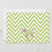 Fiesta Donkey Pinata Birthday Party Kaart (Achterkant)