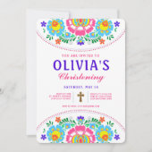 Fiesta doopuitnodiging kaart (Voorkant)