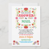 Fiesta douche per post lange afstand douche kaart (Voorkant)