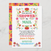 Fiesta douche per post lange afstand douche kaart (Voorkant / Achterkant)