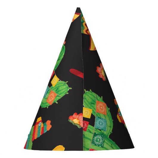 Fiesta Eerste Verjaardagsfeestje Pet Feesthoedjes (Achterkant)