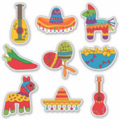 Fiesta Elements Sticker (Voorkant)